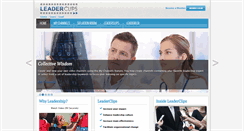 Desktop Screenshot of leaderclips.com